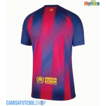 Camisa de time de futebol Barcelona Replicas 1º Equipamento 2025-26 Manga Curta